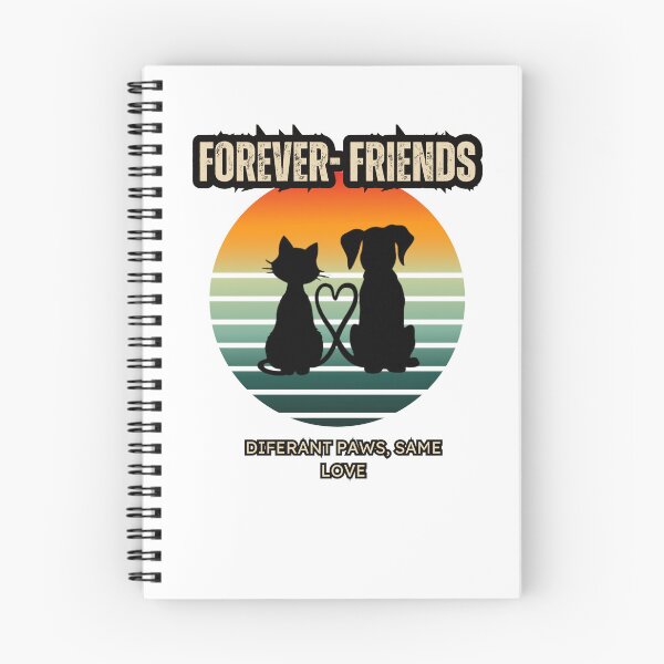 Item preview, Paws United: A Tail of Feline and Canine Friendship designed and sold by AmziLife.