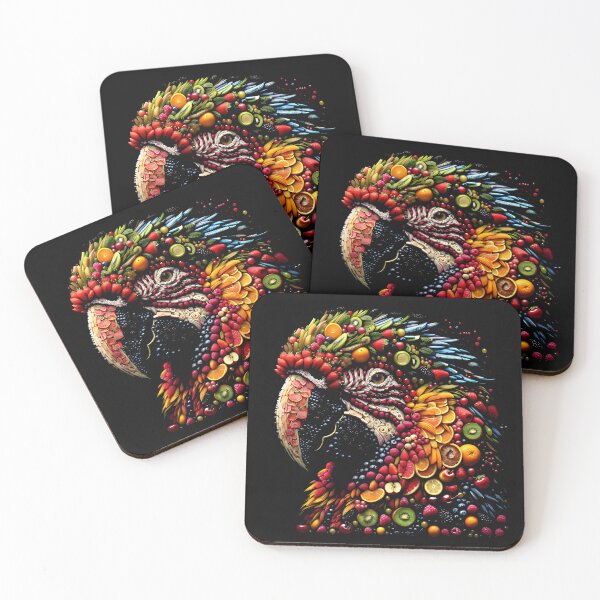 Item preview, Parrot... Fruits... 001... (A.I.) designed and sold by AtelierFafard.