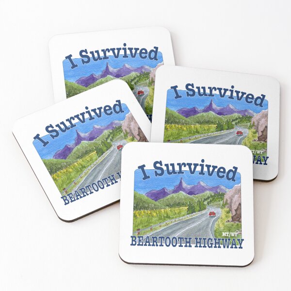 Item preview, I Survived Beartooth Highway, Montana designed and sold by MMc Buck.