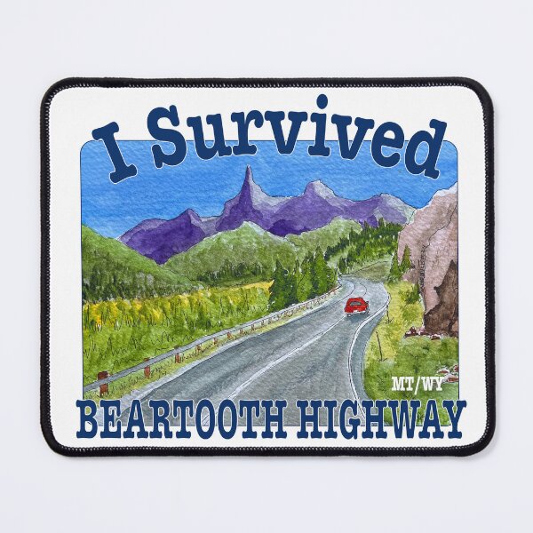 Item preview, I Survived Beartooth Highway, Montana designed and sold by MMc Buck.
