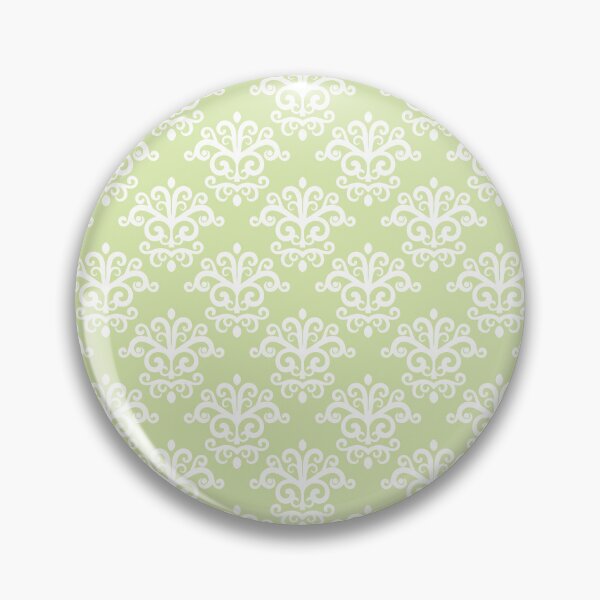 Item preview, Seamless Damask Pattern Green #7 designed and sold by MadeInR.