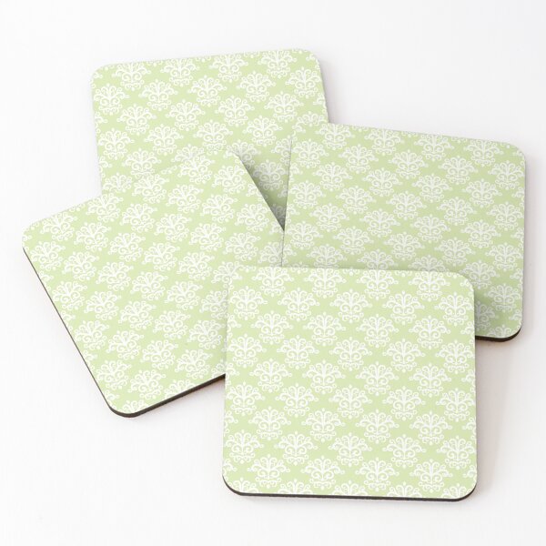 Item preview, Seamless Damask Pattern Green #7 designed and sold by MadeInR.