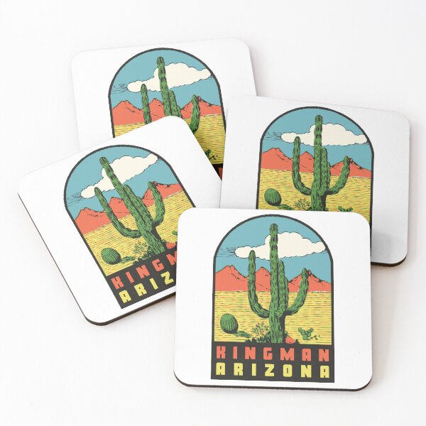 Item preview, Kingman Arizona Vintage Style Decal designed and sold by Decal Mania.
