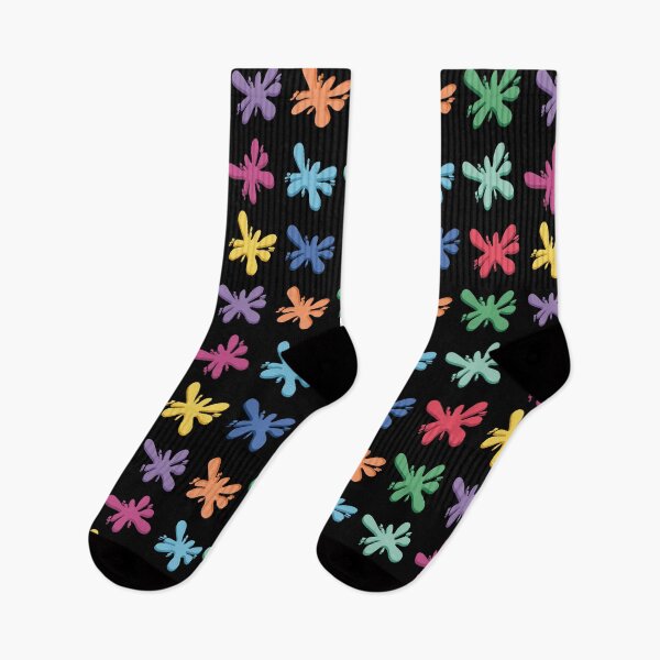 Item preview, Colorful Ink Stain Pattern designed and sold by AriLady.