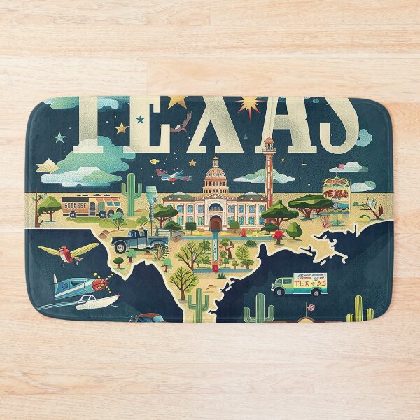 Item preview, Texas City Art designed and sold by nomiraclehere.