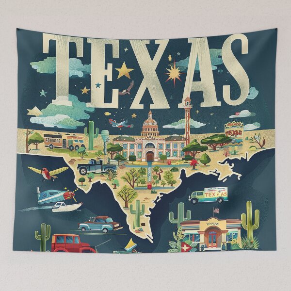 Item preview, Texas City Art designed and sold by nomiraclehere.
