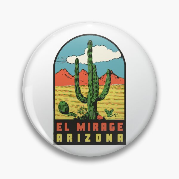 Item preview, El Mirage Arizona Vintage Style Decal designed and sold by Decal Mania.