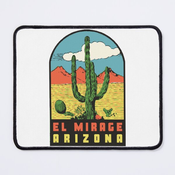 Item preview, El Mirage Arizona Vintage Style Decal designed and sold by Decal Mania.