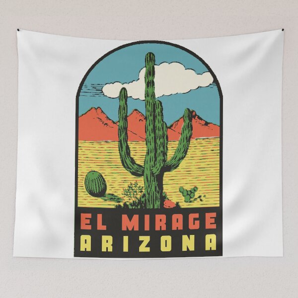 Item preview, El Mirage Arizona Vintage Style Decal designed and sold by Decal Mania.