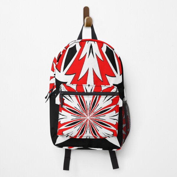 Item preview, Bizarre Geometric Red Black and White Kaleidoscope designed and sold by taiche.