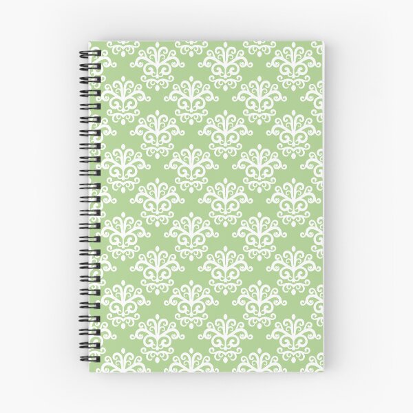 Item preview, Seamless Damask Pattern Green #8 designed and sold by MadeInR.