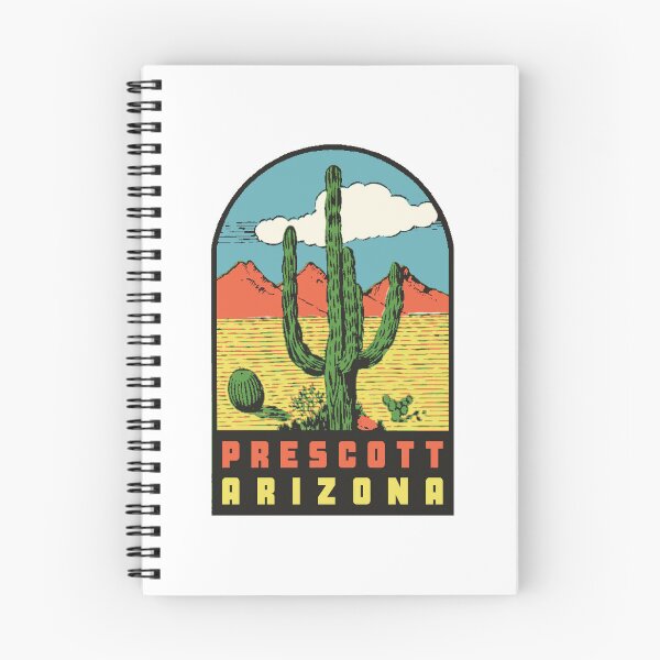 Artikelvorschau, Aufkleber im Vintage-Stil von Prescott, Arizona entworfen und verkauft von Decal Mania.