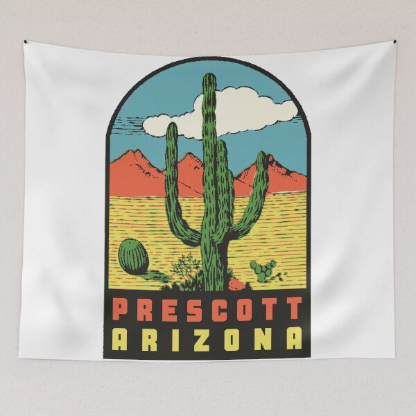 Item preview, Prescott Arizona Vintage Style Decal designed and sold by Decal Mania.
