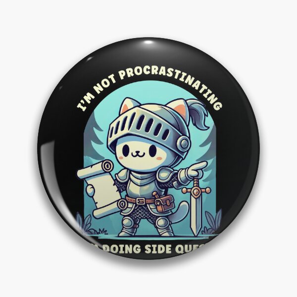 Item preview, I'm Not Procrastinating I'm Doing Side Quests Gamer designed and sold by BlueBerry-Pengu.