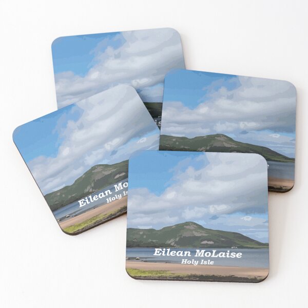 Item preview, Eilean MoLaise  -  Scottish Gaelic (Gàidhlig) with translation - Holy Isle designed and sold by Mamaidh Made.