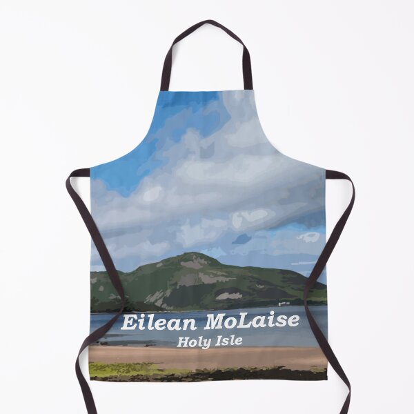 Item preview, Eilean MoLaise - Scottish Gaelic (Gàidhlig) with translation - Holy Isle designed and sold by Mamaidh Made.