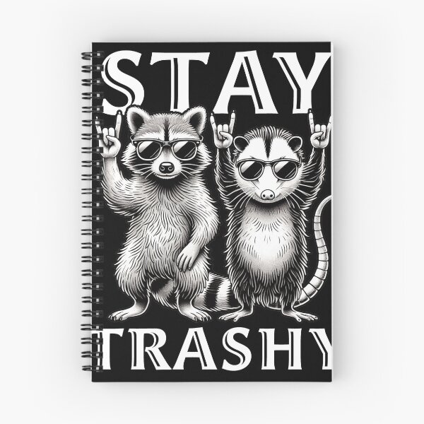 Item preview, Stay Trashy Raccoon Possum Funny Raccoon Men Women designed and sold by BlueBerry-Pengu.