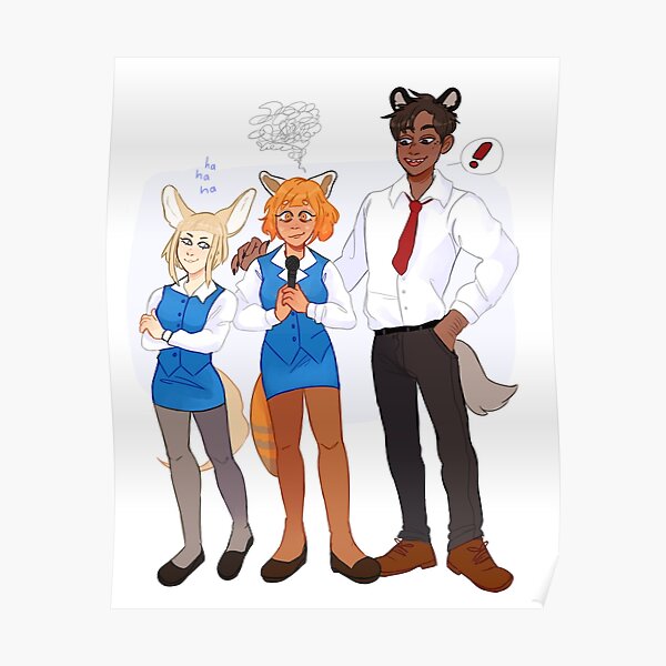 Aggretsuko! Poster