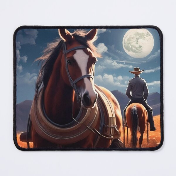 Item preview, Western Wanderlust Landscape Illustration (AI) designed and sold by DFLC Prints.
