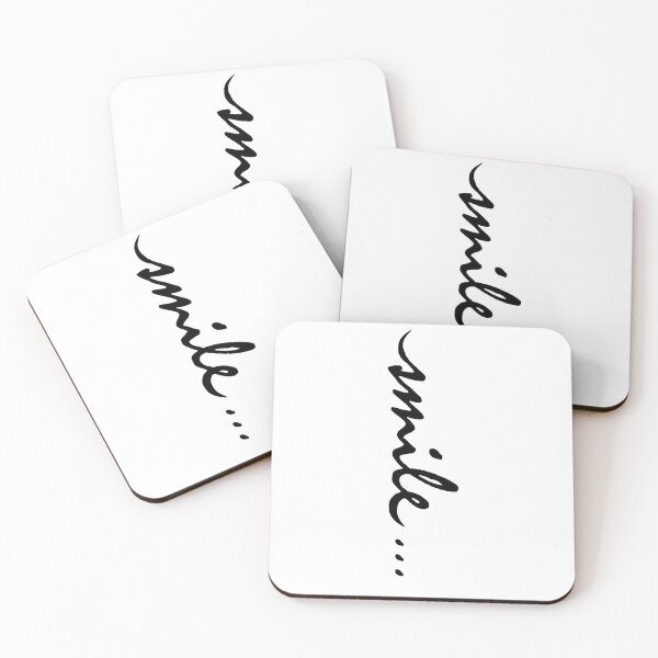 Item preview, smile typography design designed and sold by ARTISTIC222.