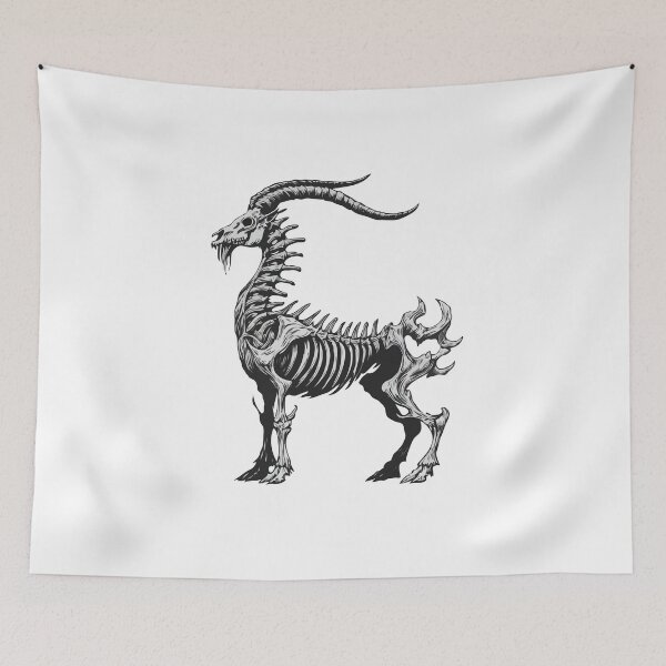Item preview, Skeleton Goat designed and sold by Gkinoki.