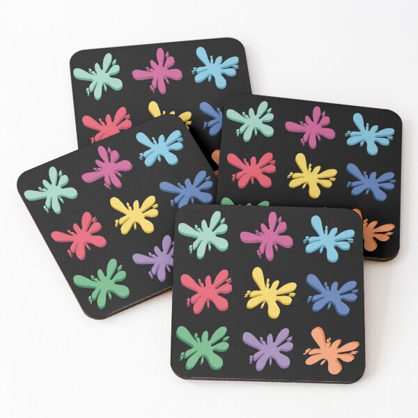 Item preview, Colorful Ink Stain Pattern designed and sold by AriLady.