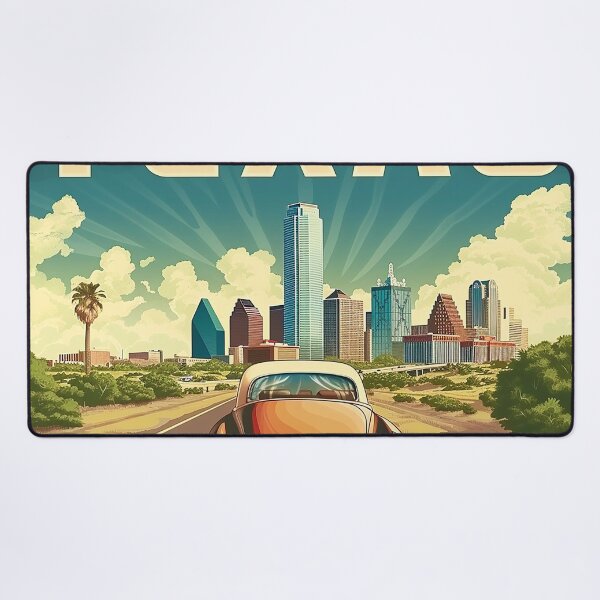 Item preview, Texas City Art designed and sold by nomiraclehere.
