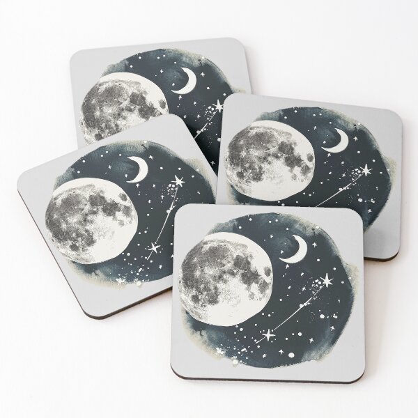 Item preview, Dreamy Moon and Stars designed and sold by Digital-Lys.