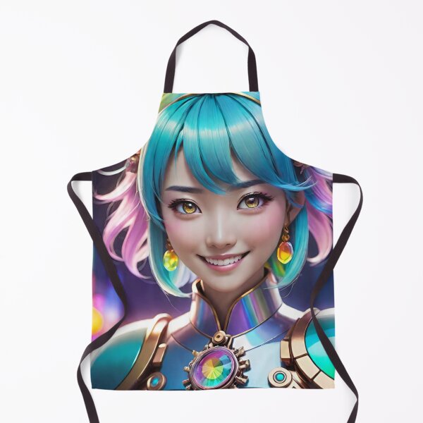 Item preview, Futuristic Turquoise Hair designed and sold by masabo.