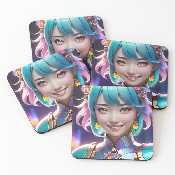 Item preview, Futuristic Turquoise Hair designed and sold by masabo.