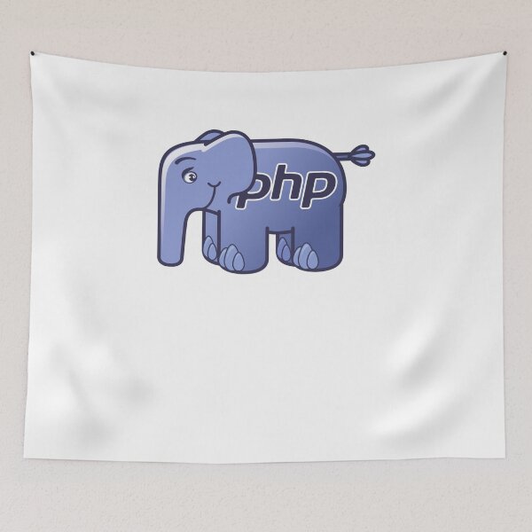 Item preview, PHP Official ElePHPant Mascot Long Sleeve T-Shirt designed and sold by Rainwater Merch.