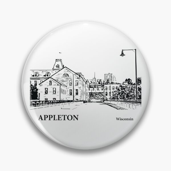 Item preview, Appleton Wisconsin designed and sold by Lakeric Cityscapes.
