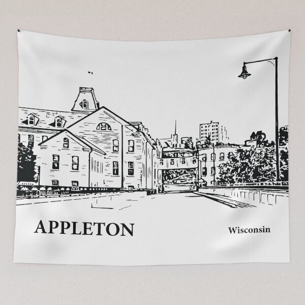 Item preview, Appleton Wisconsin designed and sold by Lakeric Cityscapes.