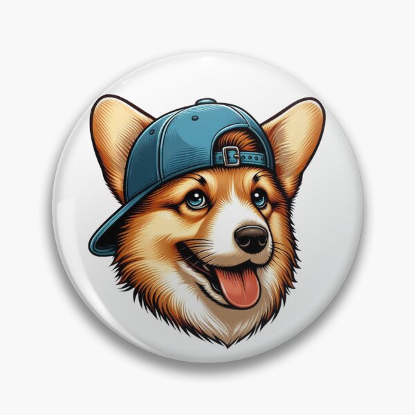 Aperçu de l'œuvre Corgi cool créée et vendue par SassiDesigns.