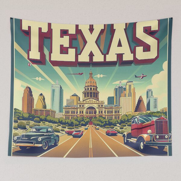Item preview, Texas City Art designed and sold by nomiraclehere.