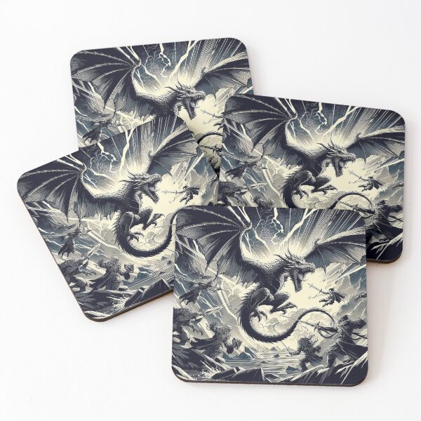Item preview, Dragon fantasy fight  designed and sold by BlueGnome.