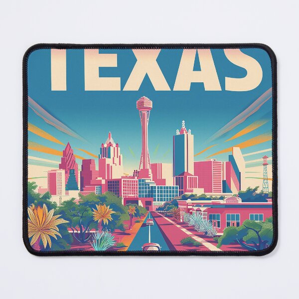 Item preview, Texas City Art designed and sold by nomiraclehere.
