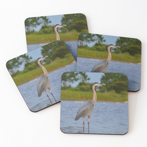 Item preview, great blue heron designed and sold by MooseWhiskers.