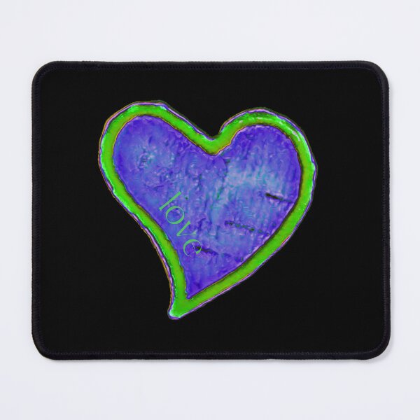 Item preview, Loveheart green and blue designed and sold by FlossOrFi.