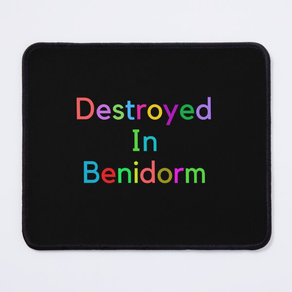 Item preview, Destroyed In Benidorm  designed and sold by MarieSusan.