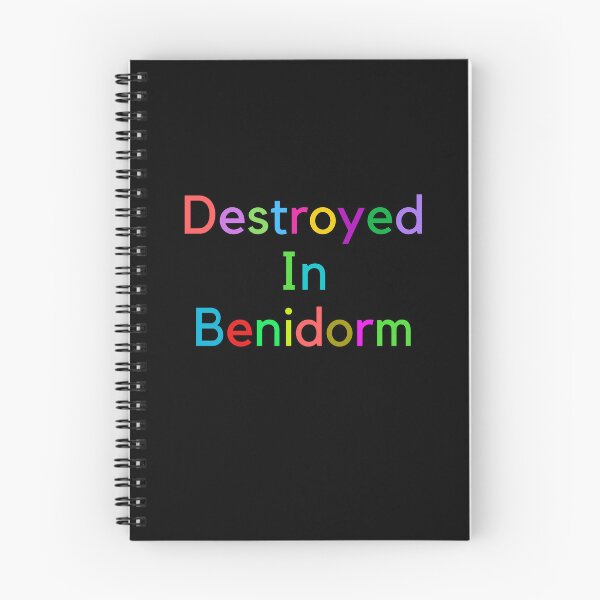 Item preview, Destroyed In Benidorm  designed and sold by MarieSusan.
