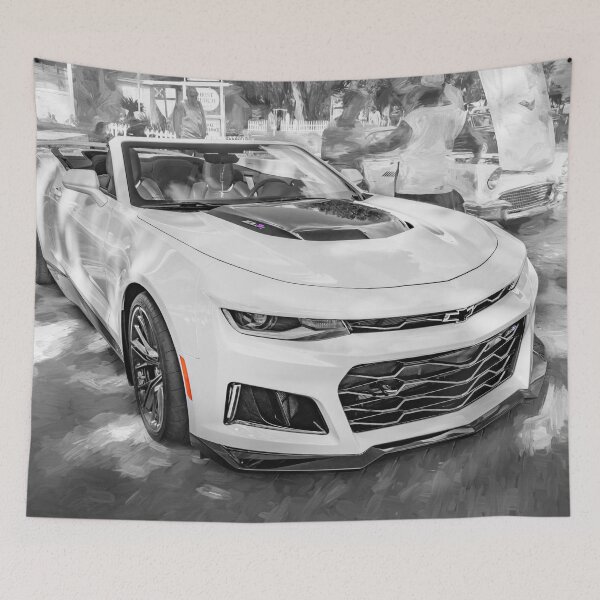 Item preview, 2023 White Chevrolet Camaro ZL1 Convertible X124 designed and sold by RichFrancoCars.