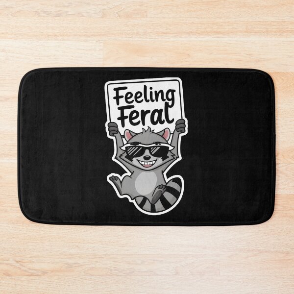 Item preview, Feeling Feral Racoon designed and sold by Redgiant87x.