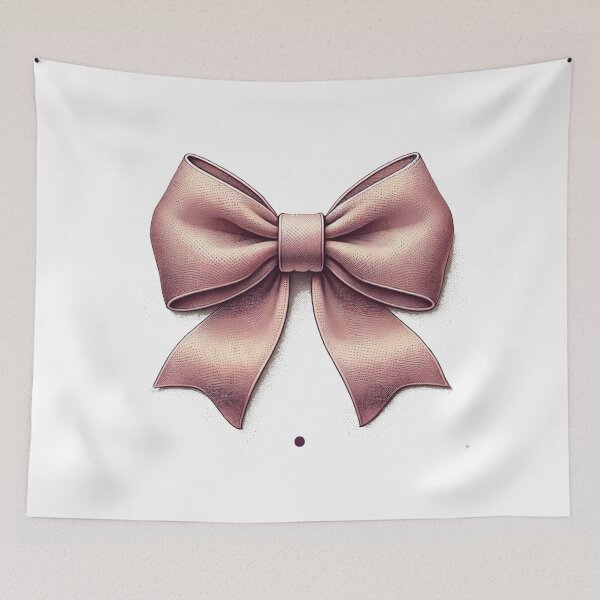 Item preview, Tiny Pink Bow designed and sold by Blink Art Studio.