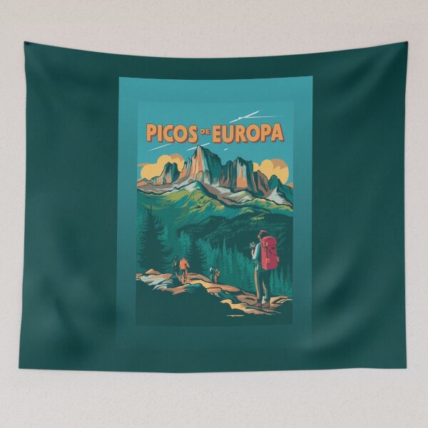 Item preview, Picos De Europa Poster designed and sold by Globalcitytees.
