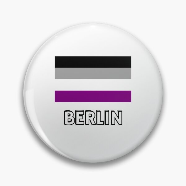 Item preview, Asexuality Pride Flag Berlin designed and sold by Inspirationmotivation.