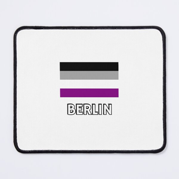 Item preview, Asexuality Pride Flag Berlin designed and sold by Inspirationmotivation.