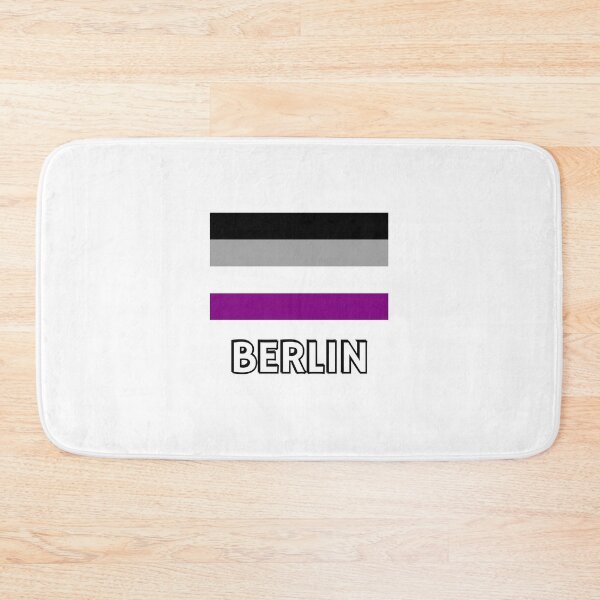 Item preview, Asexuality Pride Flag Berlin designed and sold by Inspirationmotivation.
