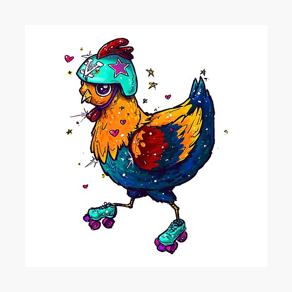 Item preview, Roller Derby Mad Chick designed and sold by UnicornOfDoom.