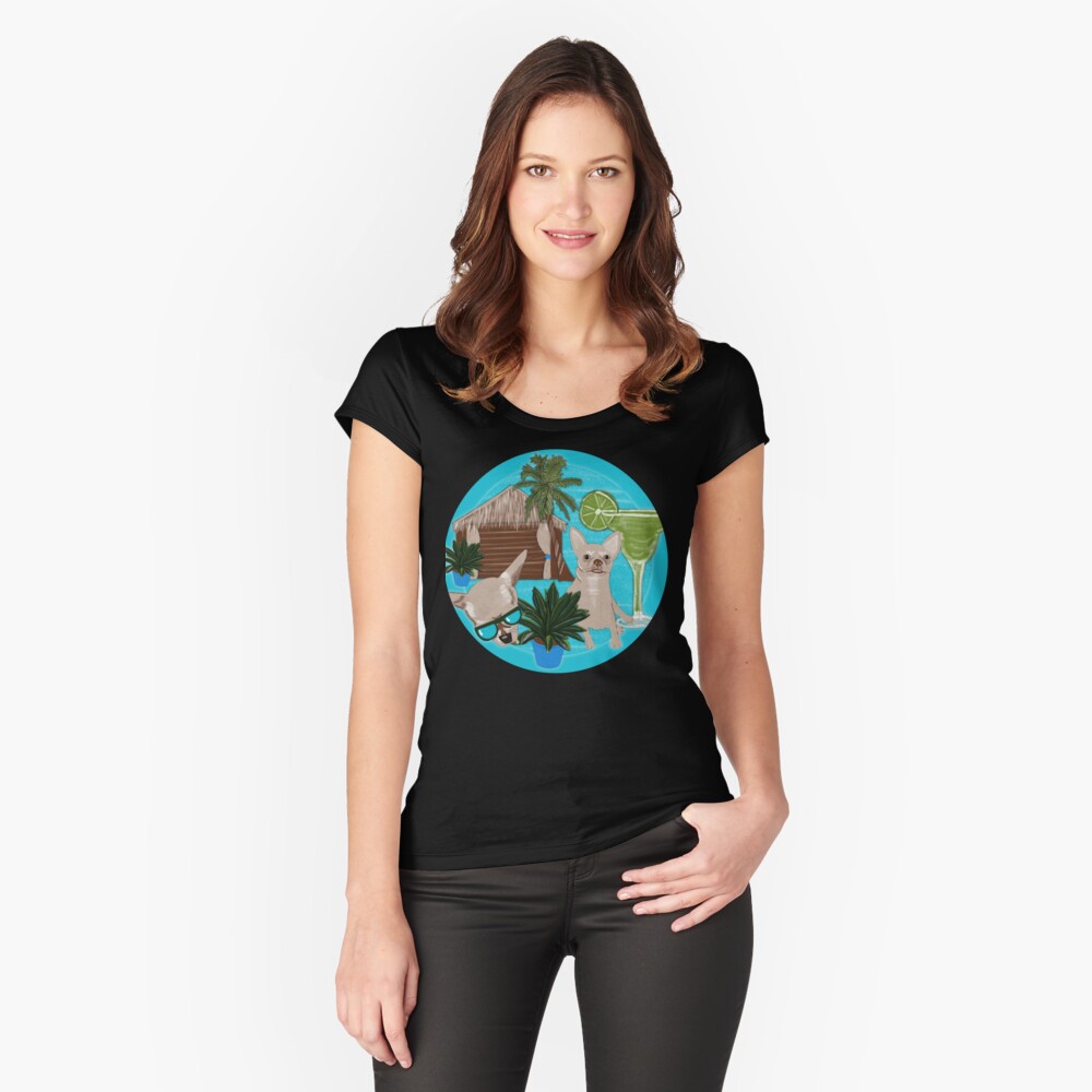 Item preview, Fitted Scoop T-Shirt designed and sold by prandski.